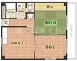 宮本マンションの間取図