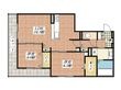 D-residence桜通りの間取図