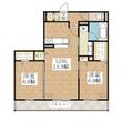 ラヴィエール南茨木Ⅰの間取図