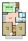 セジュールいわたの間取図