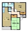 サンガーデンあさかＢ棟の間取図
