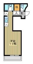 ＭフラッツⅢの間取図