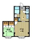 クライム開成の間取図