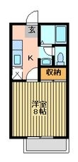 ハイツラディッシュの間取図