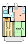 レジデンス西原の間取図