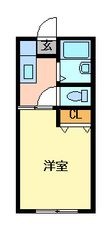 北亀甲ハイツの間取図