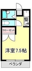 松木アパートの間取図