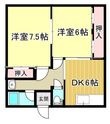 松本アパートの間取図