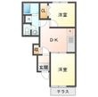 クレインフィールドⅡの間取図