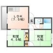 センダハイツの間取図