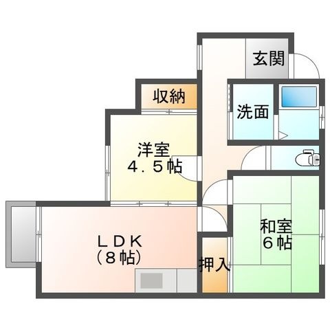 エクセレント幸袋の外観