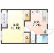 宇和島市山際4丁目の間取図
