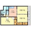 宇和島市伊吹町の間取図