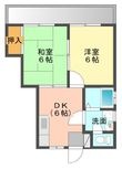 宇和島市柿原の間取図