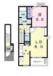 宇和島市柿原の間取図