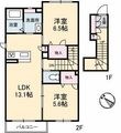 グリナージュ和霊元町の間取図