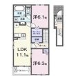 Heart未来 柿原の間取図
