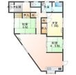 鏡田中前田貸家の間取図