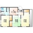 取手市米ノ井の間取図