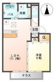 都城市年見町の間取図