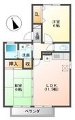 都城市鷹尾３丁目の間取図