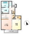 都城市吉尾町の間取図