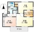 都城市吉尾町の間取図