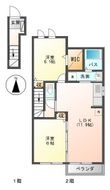 都城市久保原町の間取図