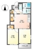 都城市立野町の間取図