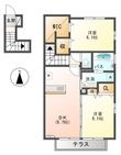 都城市年見町の間取図