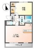 都城市上東町の間取図