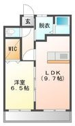 都城市上町の間取図