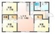 北諸県郡三股町稗田の間取図