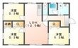 北諸県郡三股町稗田の間取図