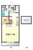 都城市天神町の間取図