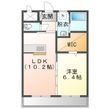 都城市上東町の間取図
