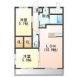 都城市年見町の間取図