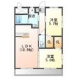 都城市下川東2丁目の間取図
