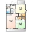 コーポMプラザの間取図