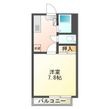 コーポファミールの間取図