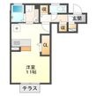 ステラウエストリバーBの間取図