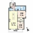 東広島市西条町西条東の間取図