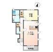 井原市下出部町の間取図