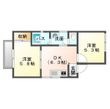 井原市上出部町の間取図