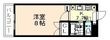 富山市荒川１丁目の間取図