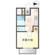 メープル八田Eの間取図