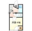ホワイトハイツⅡの間取図