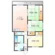 佐世保市田原町の間取図