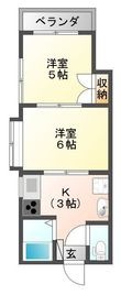 佐世保市日宇町の間取図