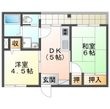 ハートフル古賀の間取図